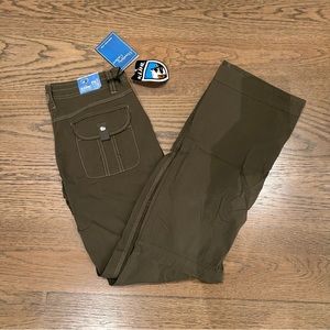 Kuhl women’s mountain couture olive roll up cargo pants